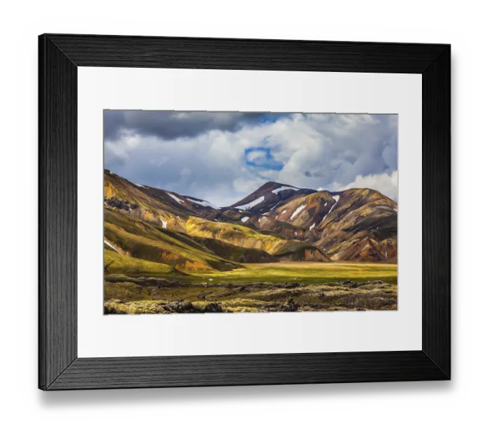 Framed Print : Valley National Park Landmannalaugar Framed Print : Valley National Park Landmannalaugar