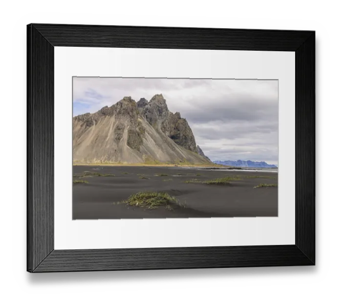 Framed Print : Vestrahorn, Stokksnes, south coast Framed Print : Vestrahorn, Stokksnes, south coast