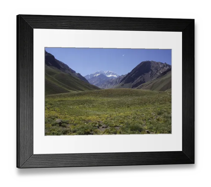 Framed Print : Cerro Aconcagua, Parque Provincial Aconcagua