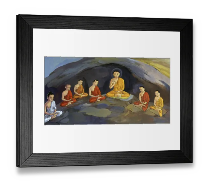 Framed Print : Isurumuniya Vihara is a rock temple built during the reign of King Devanampiya Tissa (r)