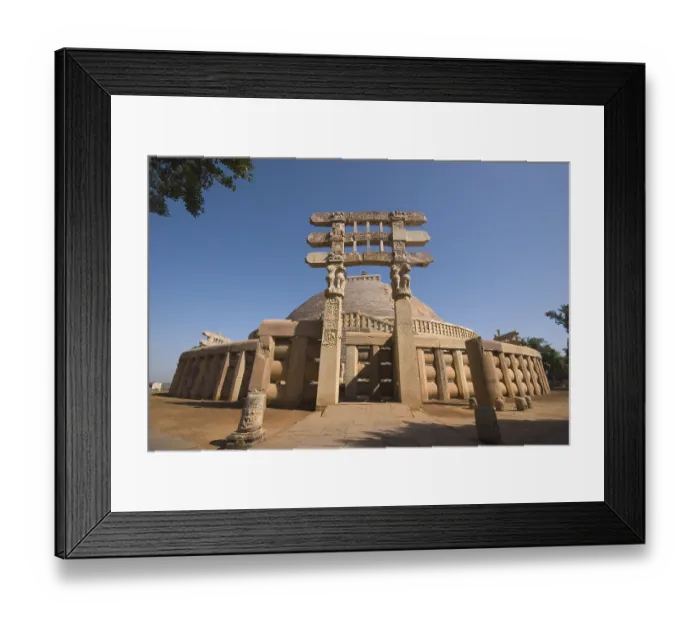Framed Print : Stupa, Sanchi, Madhya Pradesh, India, Asia Framed Print : Stupa, Sanchi, Madhya Pradesh, India, Asia