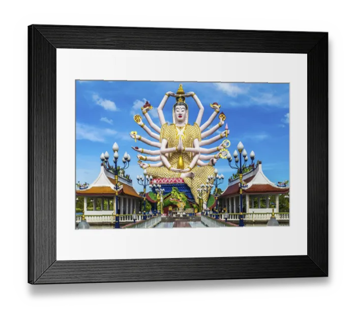 Framed Print : Shiva koh samui