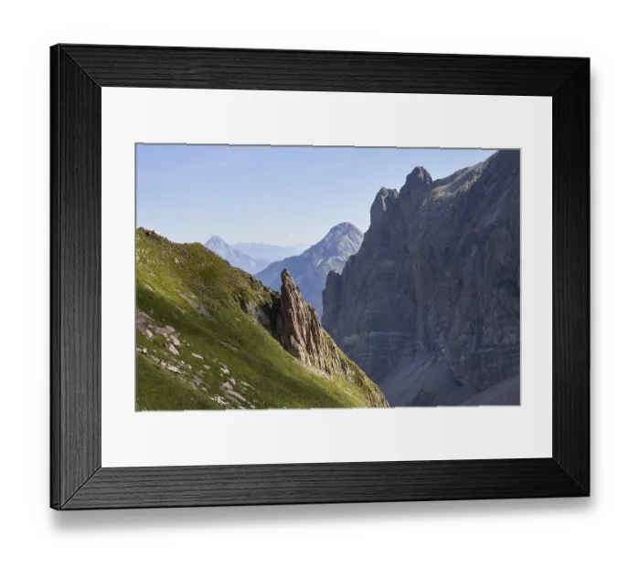 Framed Print : Valentintoerl, Carnic Alps, Carinthia Framed Print : Valentintoerl, Carnic Alps, Carinthia