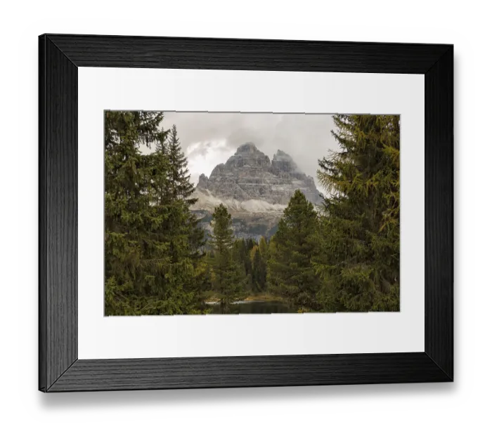 Framed Print : Tre Cime National Park, Dolomites, Italian Alps
