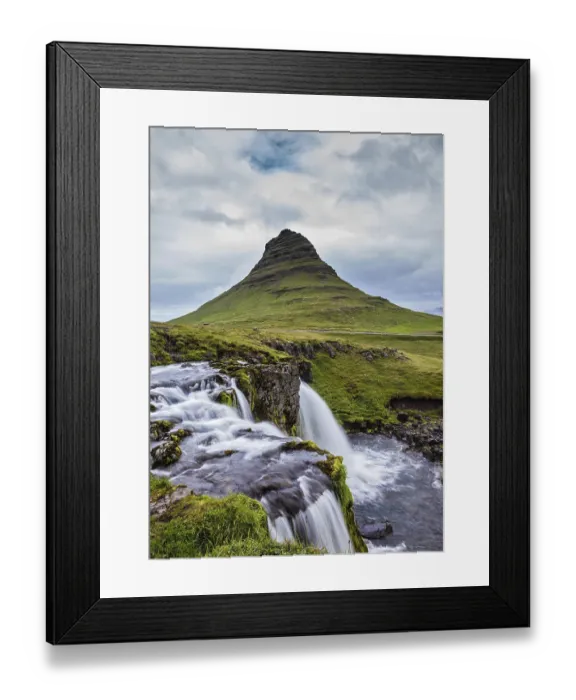 Framed Print : Iceland - country of mountains