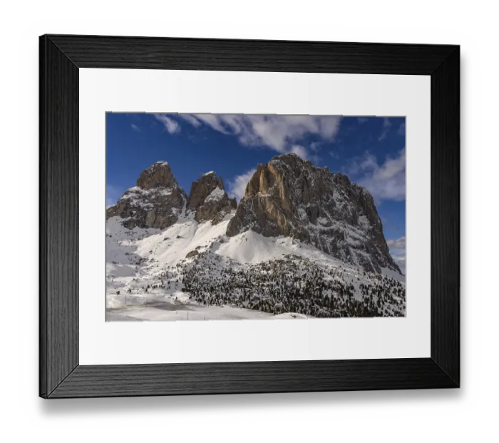 Framed Print : Passo Sella, South Tyrol, Italy, Europe