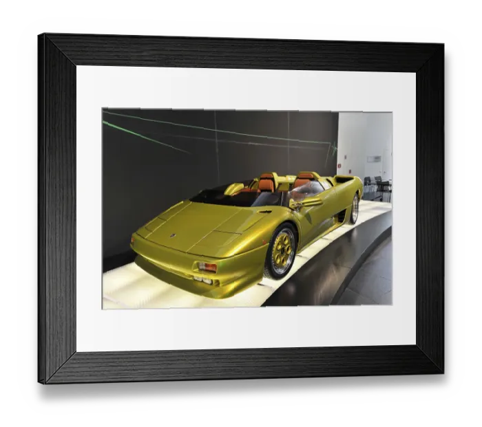 Framed Print : Lamborghini Diablo Roadster, 1992 Framed Print : Lamborghini Diablo Roadster, 1992