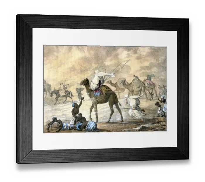 Framed Print : George Francis Lyon (1795-1832) was a rare combination of Arctic and African explorer