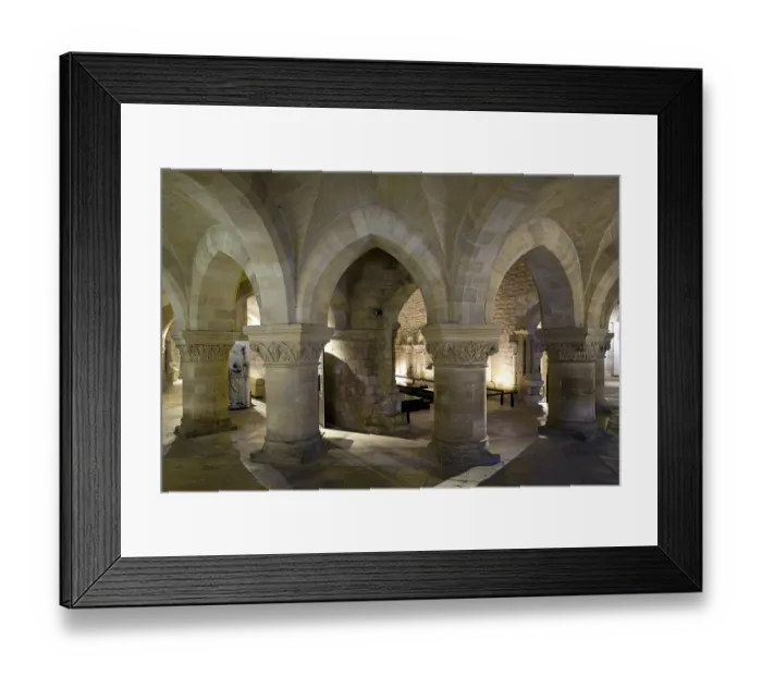 Framed Print : Crypt, St. Saint, Saint Framed Print : Crypt, St. Saint, Saint