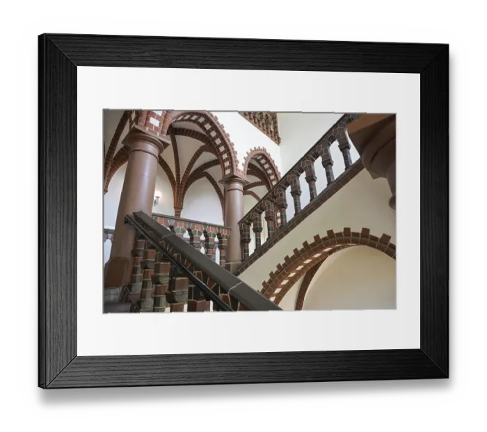 Framed Print : Town Hall Schmargendorf, Berkaer Platz Framed Print : Town Hall Schmargendorf, Berkaer Platz