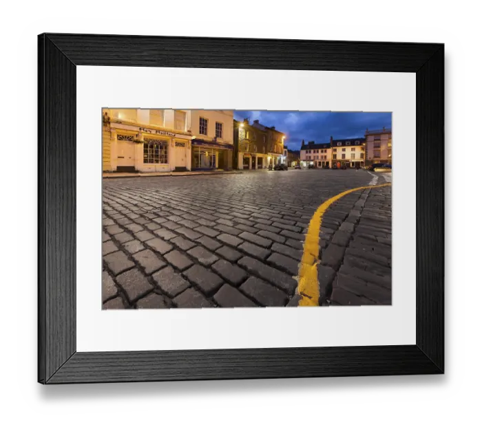 Framed Print : Market Square, Kelso, Scottish Borders