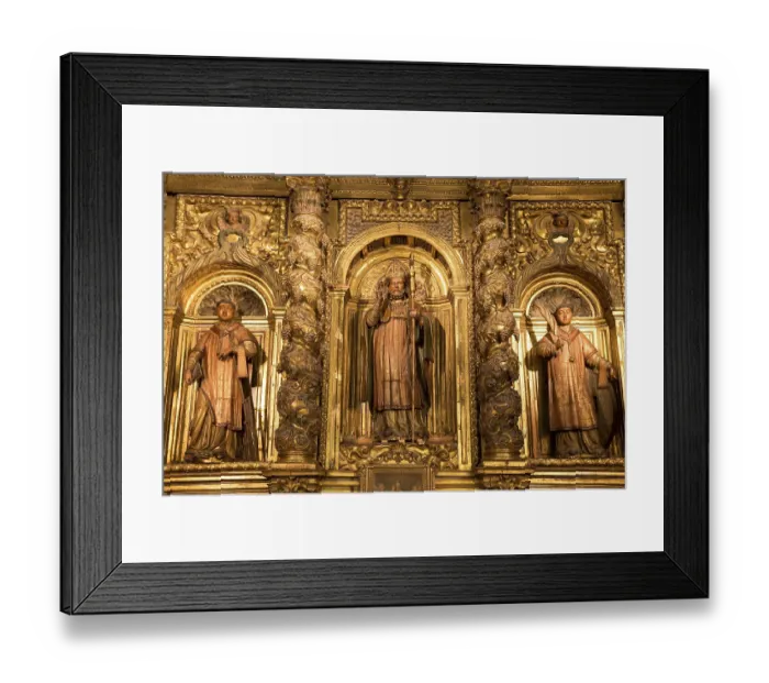 Framed Print : Catedral de San Salvador cathedral