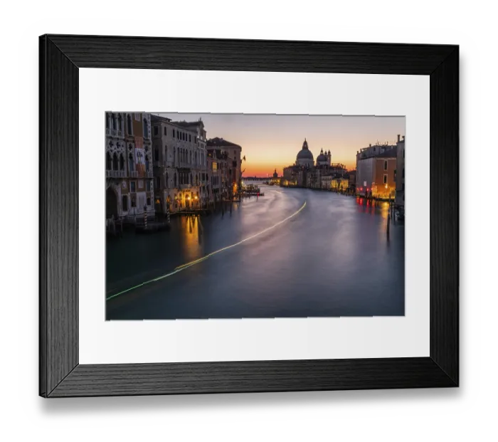 Framed Print : Morning atmosphere in front of sunrise