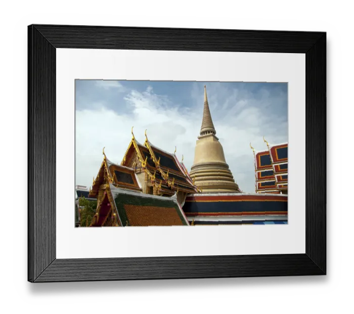 Framed Print : Wat Ratchabophit (Rajabophit) was constructed during the reign of King Chulalongkorn (Rama V)