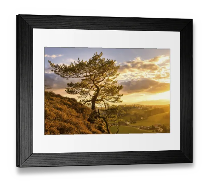 Framed Print : The Leopoldsnase viewpoint is a lookout point near Rathen Framed Print : The Leopoldsnase viewpoint is a lookout point near Rathen