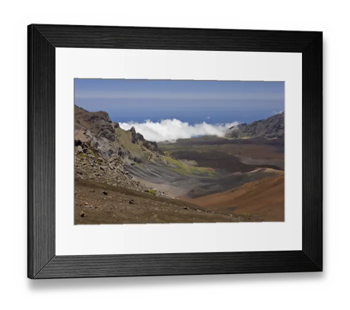 Framed Print : Crater of the Haleakala volcano Framed Print : Crater of the Haleakala volcano