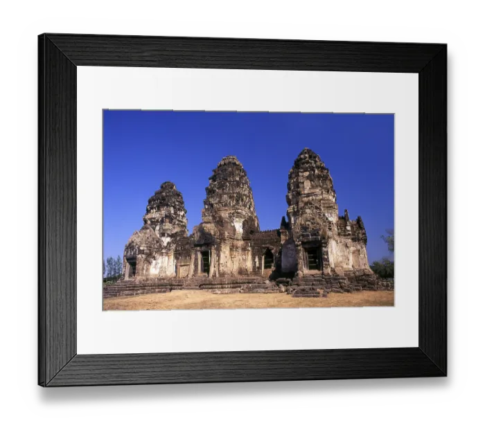 Framed Print : Prang Sam Yot, originally a Khmer Hindu shrine Framed Print : Prang Sam Yot, originally a Khmer Hindu shrine