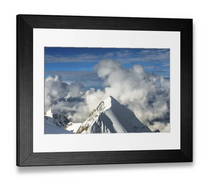 Framed Print : Mont Blanc, Chamonix, France, Europe