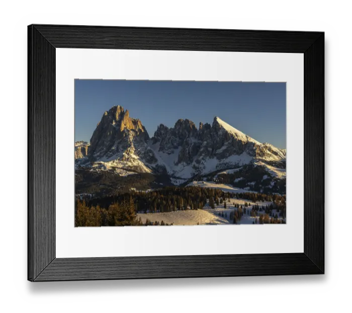 Framed Print : Afternoon on the Alpe di Siusi