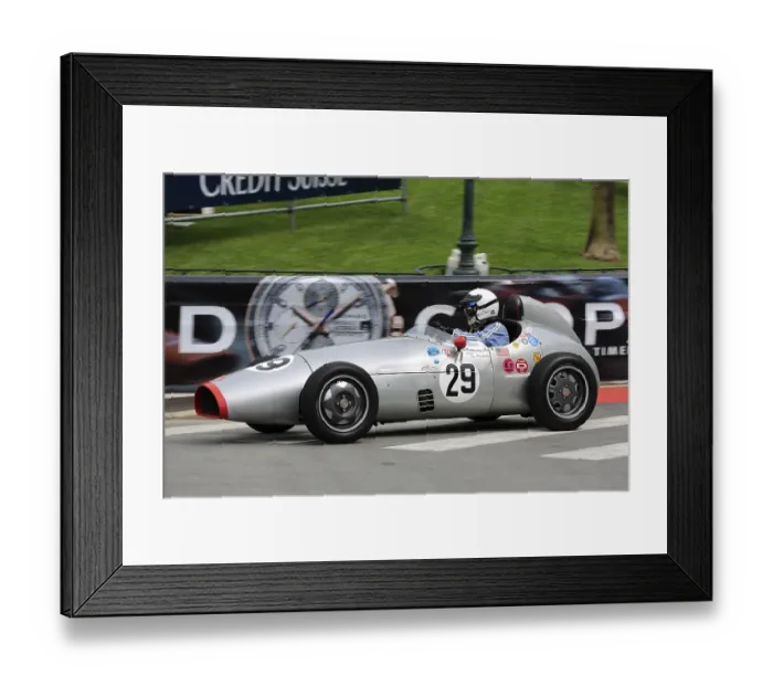 Framed Print : Bandini FJ from1958, Formula Junior