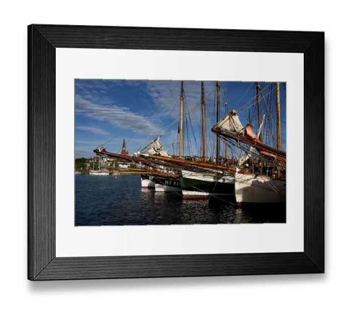Framed Print : On 19 May 2012 - Rum Regatta in Flensburg Framed Print : On 19 May 2012 - Rum Regatta in Flensburg
