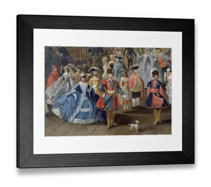 Framed Print : Bruehl, Augustusburg Palace /  Summer Apartment