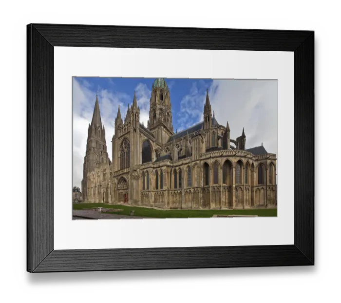 Framed Print : Consecrated 1077, view from south-east