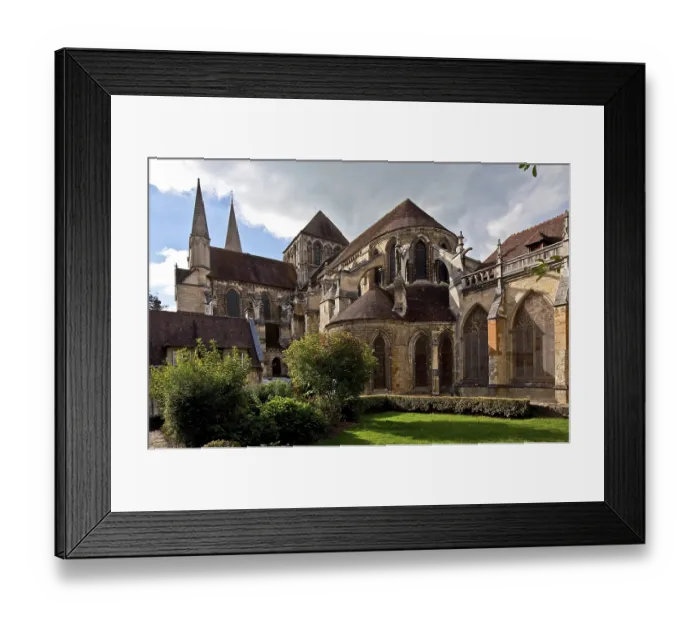 Framed Print : View from south-east, far right Marienkapelle
