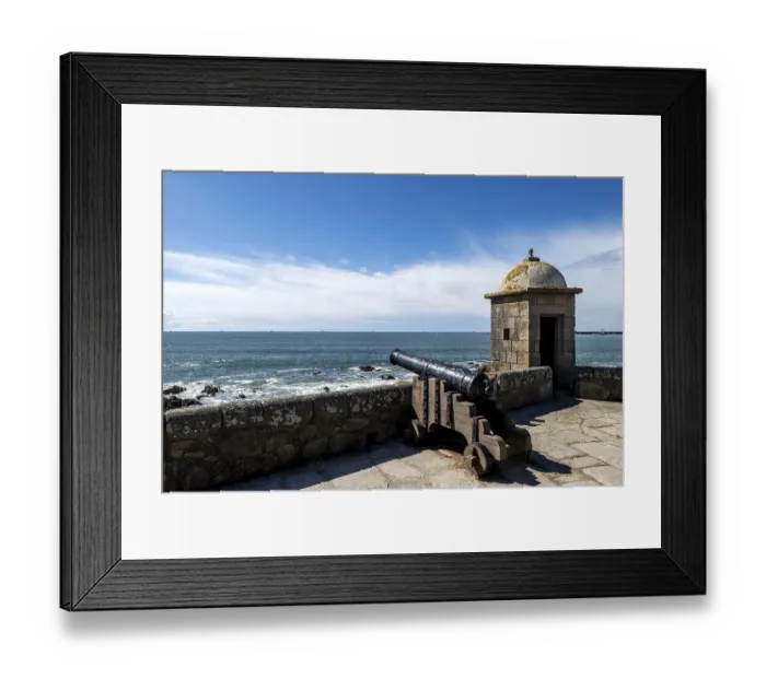 Framed Print : Forte de Sao Francisco Xavier do Queijo fortress