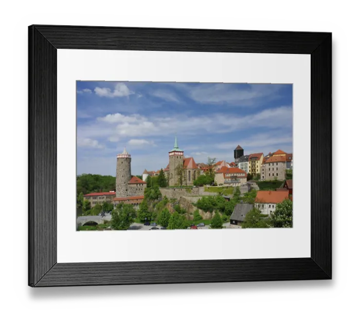 Framed Print : Bautzen on a beautiful spring day Framed Print : Bautzen on a beautiful spring day