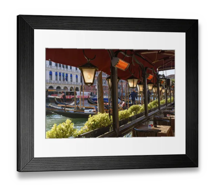 Framed Print : View of the Grand Canal, Rialto Bridge Framed Print : View of the Grand Canal, Rialto Bridge