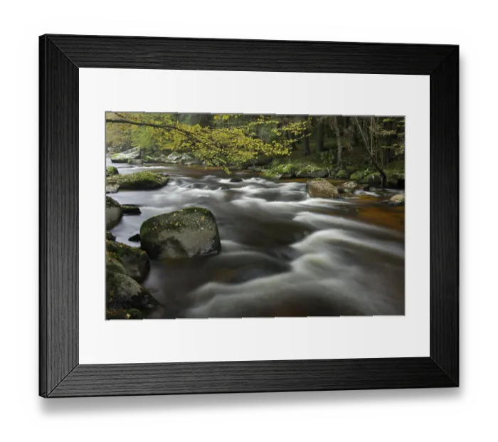 Framed Print : River Aist, Upper Austria, Austria, Europe