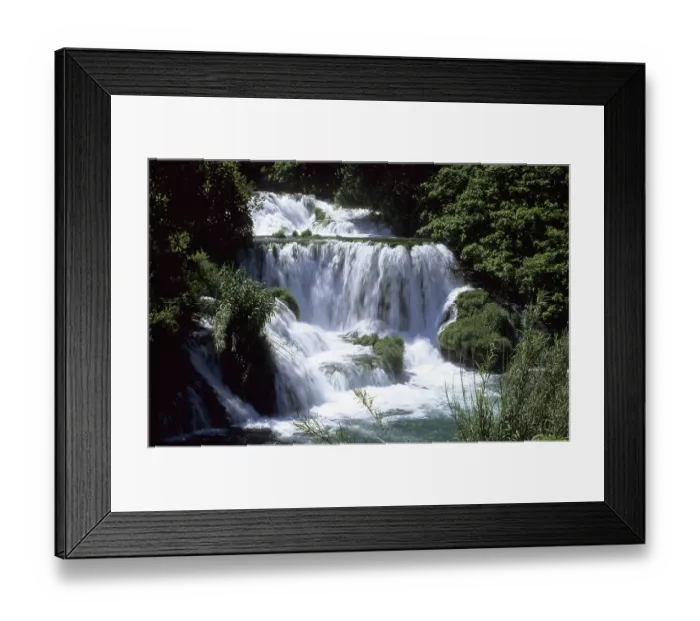Framed Print : Waterfall in Krka National Park Framed Print : Waterfall in Krka National Park