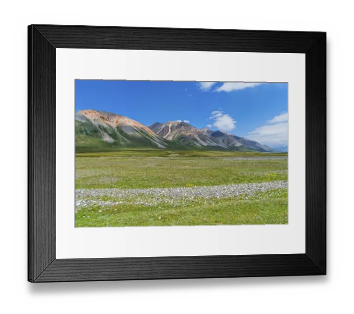 Framed Print : Naryn Gorge, Naryn Region, Kyrgyzstan, Asia