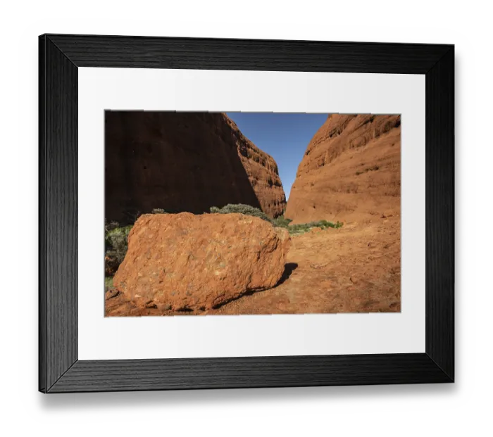 Framed Print : Kata Tjuta, formerly The Olgas