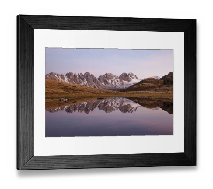 Framed Print : Salfeinersee, Reflection of the Kalkkoegel Framed Print : Salfeinersee, Reflection of the Kalkkoegel