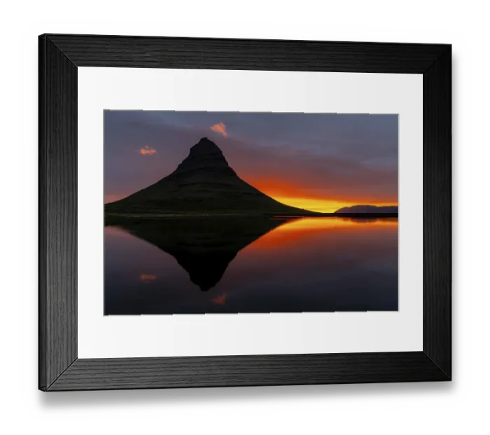 Framed Print : Kirkjufell at sunrise, Grundafjoerdur Framed Print : Kirkjufell at sunrise, Grundafjoerdur