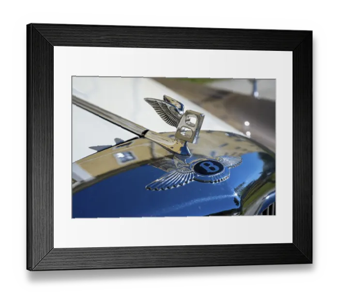 Framed Print : Vintage Bentley S1 SDN James Young built 1956