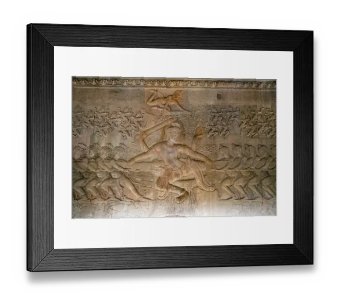 Framed Print : Angkor Wat was built for King Suryavarman II (ruled 1113-50)