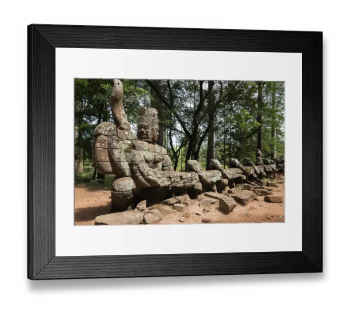Framed Print : Buddhist temple buildings, jungle temples Framed Print : Buddhist temple buildings, jungle temples