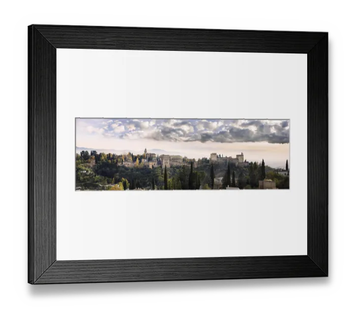 Framed Print : The world cultural heritage Alhambra Framed Print : The world cultural heritage Alhambra