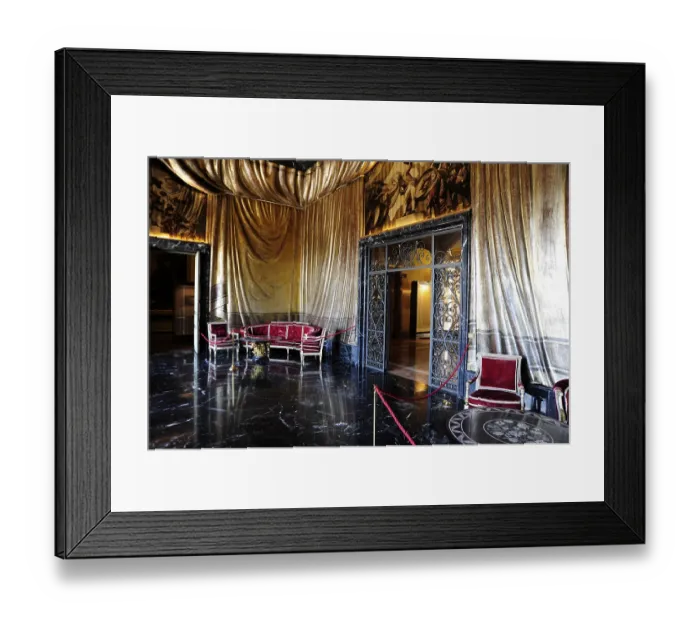 Framed Print : Interior design, March Palace, Palau March Framed Print : Interior design, March Palace, Palau March