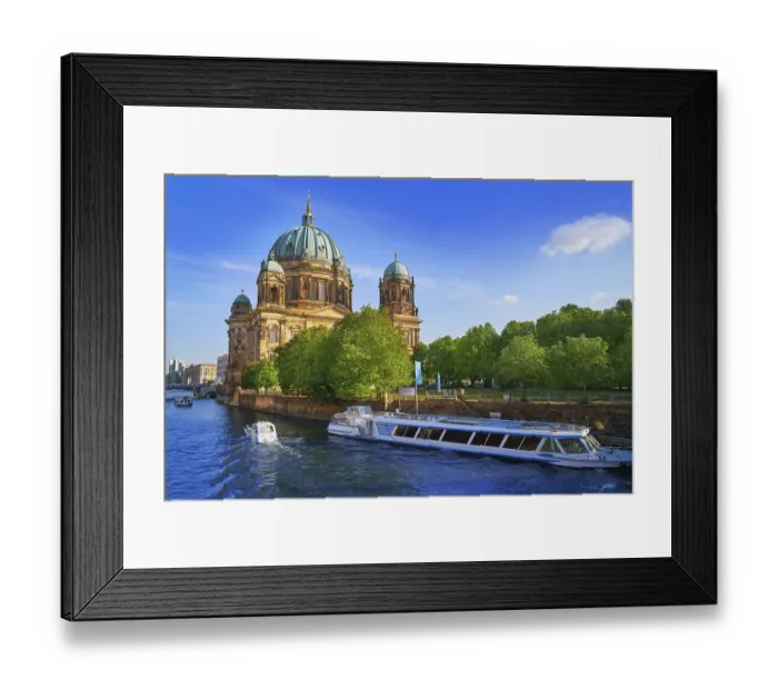 Framed Print : Berlin Cathedral Berliner Dom in Germany