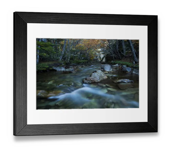 Framed Print : River in Tierra del Fuego, Argentina Framed Print : River in Tierra del Fuego, Argentina