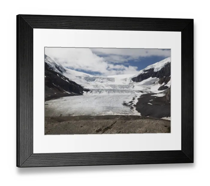 Framed Print : Columbia Ice Field, Rocky Mountains Framed Print : Columbia Ice Field, Rocky Mountains