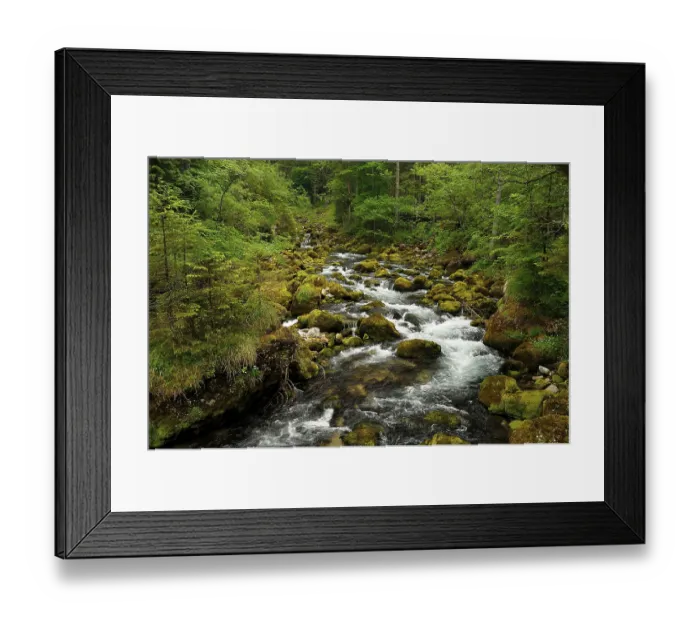 Framed Print : Piesslingbach, Windischgarsten