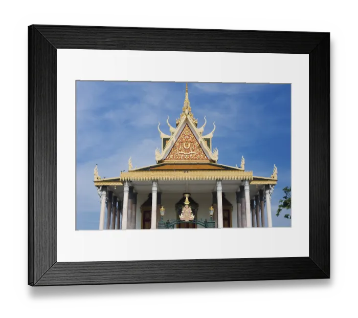 Framed Print : Silver Pagoda, Royal Palace, Phnom Penh