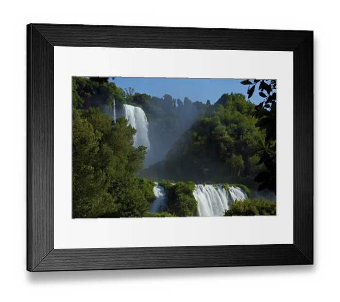 Framed Print : Marmore waterfalls, Cascata delle Marmore