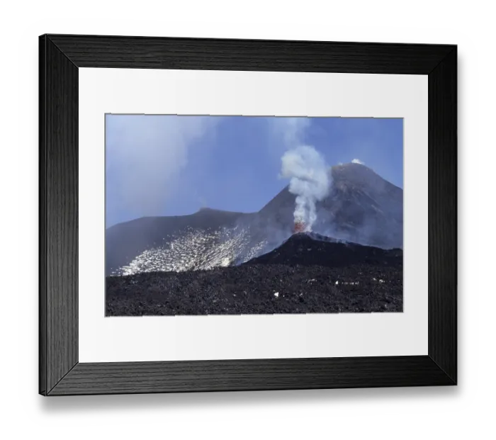 Framed Print : Mount Etna, Sicily, Italy, Europe Framed Print : Mount Etna, Sicily, Italy, Europe