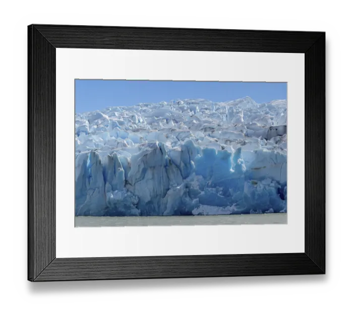 Framed Print : Glacier, Lago Grey, Torres del Paine National Park
